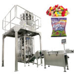 Vffs multifunción automática vertical de envasado de alimentos (envasado) máquina para arroz/café/nueces/sal/salsa/frijoles/semillas/azúcar/carbón/comida para perros/arena para gatos/pistacho