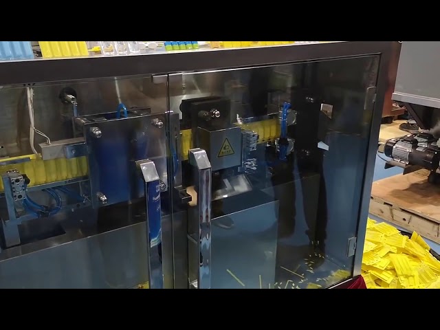 Máquina empacadora de llenado y sellado de líquidos orales de PVC PAPE R Máquina de envasado de sellado de forma de ampolla de plástico